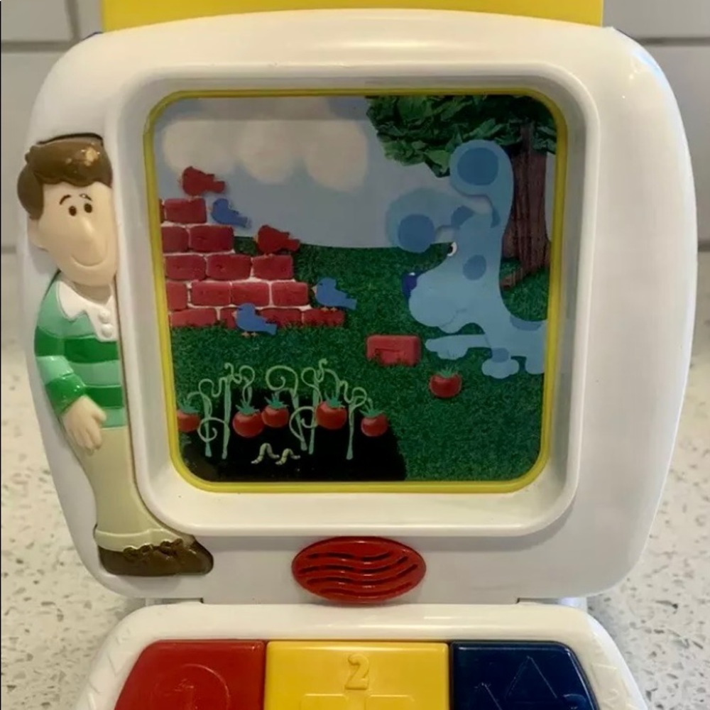 ORIGINAL Viacom Nick Jr. Blue's Clues Learning Lesson Computer - Picture 2 of 8